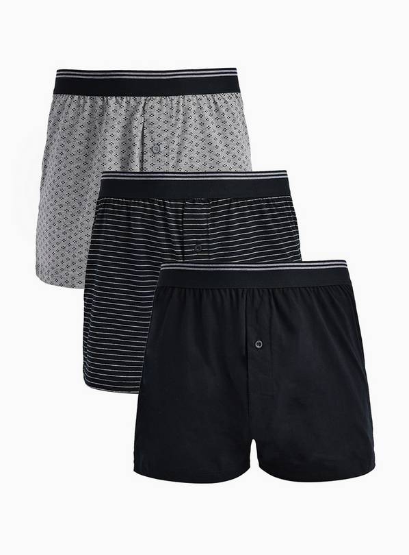 Jersey Boxer Shorts 3-Pack XL